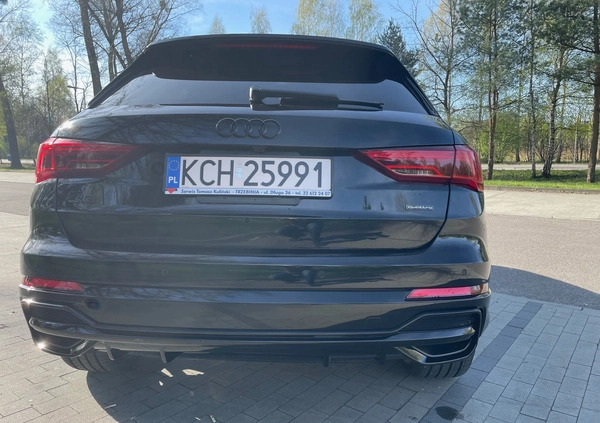 Audi Q3 cena 159900 przebieg: 46291, rok produkcji 2021 z Jordanów małe 121